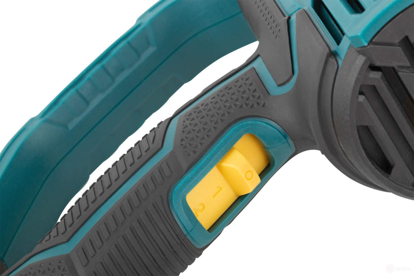 Фен технический 2000 Вт; 350/600 °C; 300/500 л/мин; рез. накл.; коробка