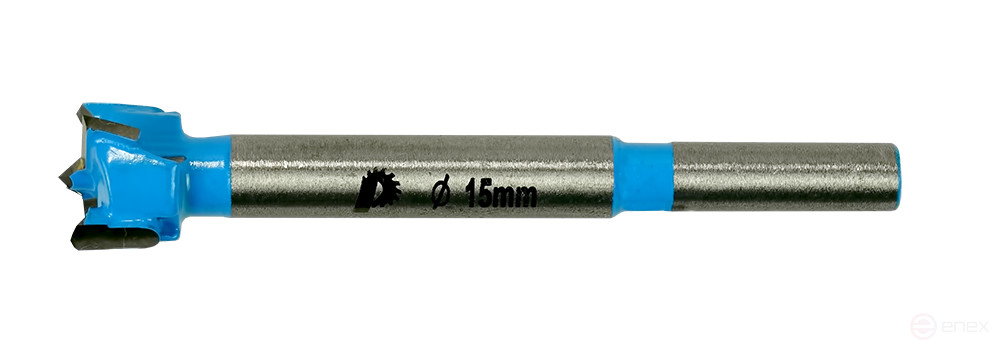 Сверло петельное Форстнера ПРАКТИКА 15 мм, твердосплавное, (1шт), блистер (918-603)