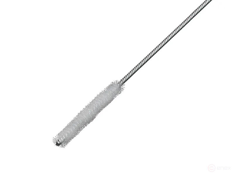 Щетка ерш IBZ, 600*100 мм, диаметр 20 мм, нейлон РА прозрачный 0,30 мм, хвостовик 2,0 мм