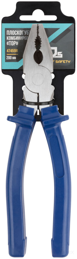 Combined pliers "Tor", tools. steel, plastic handles 200 mm