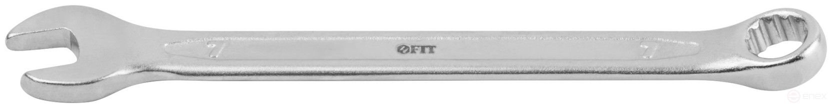 Ключ комбинированный усиленный "Гранд", CrV, холодный штамп 7 мм