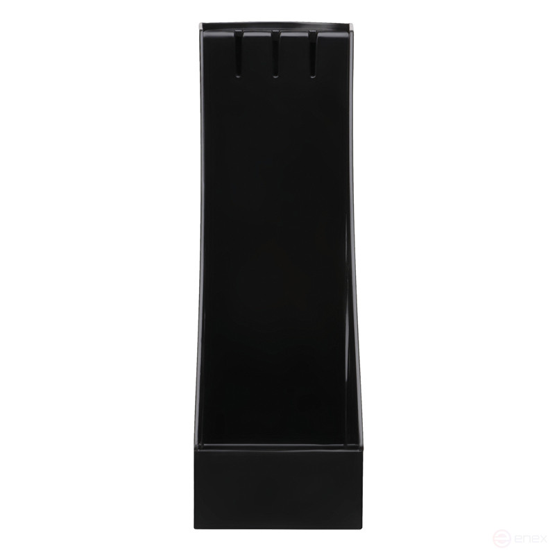 Лоток для бумаг вертикальный СТАММ "Ультра", черный