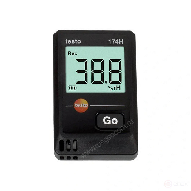 Testo 174H logger with verification