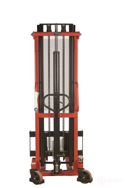 Hydraulic stacker 1.0 t 3.0 m TOR CTY-EH with sliding forks