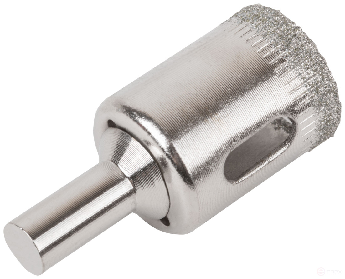 Коронка кольцевая по кафелю и стеклу алмазная 22х50 мм