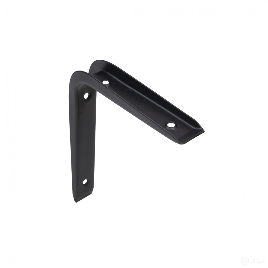 Shelf holder meth. CRAFT 125*150*1.2 , black AKS