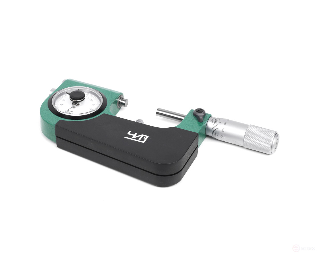 Lever micrometer MR - 25 0.001 CHEESE