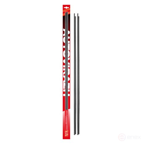 Wiper strip replaceable 60cm/24" with plastic insert for frame wipers