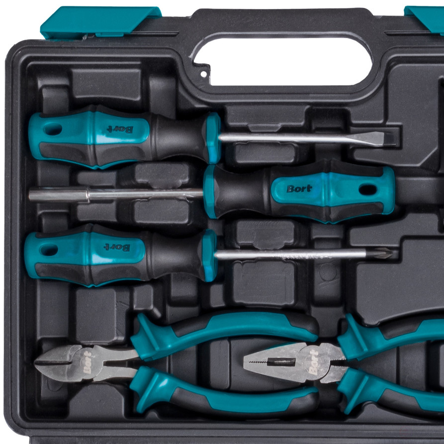 Набор ручного инструмента BORT BTK-19