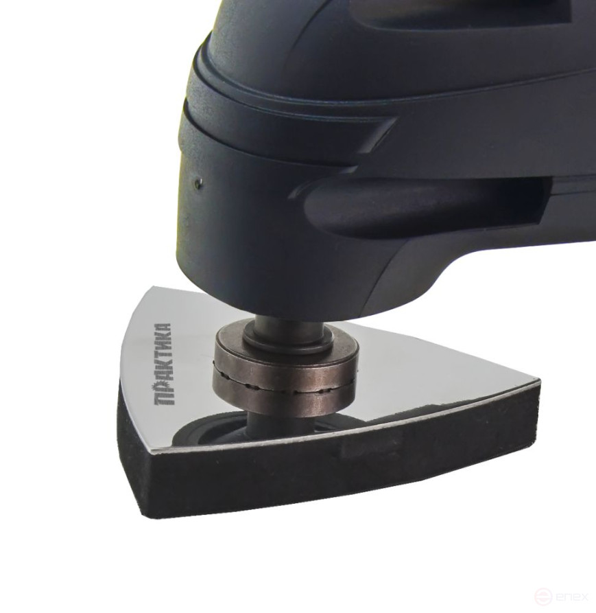 Nozzle for MFI PRACTICE delta sole, VELCRO, WITHOUT holes, for 80 mm sanding plates (240-409)