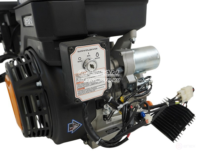 Lifan KP500E ECC engine, 25mm shaft, 18 Amp coil (filter element type "winter")