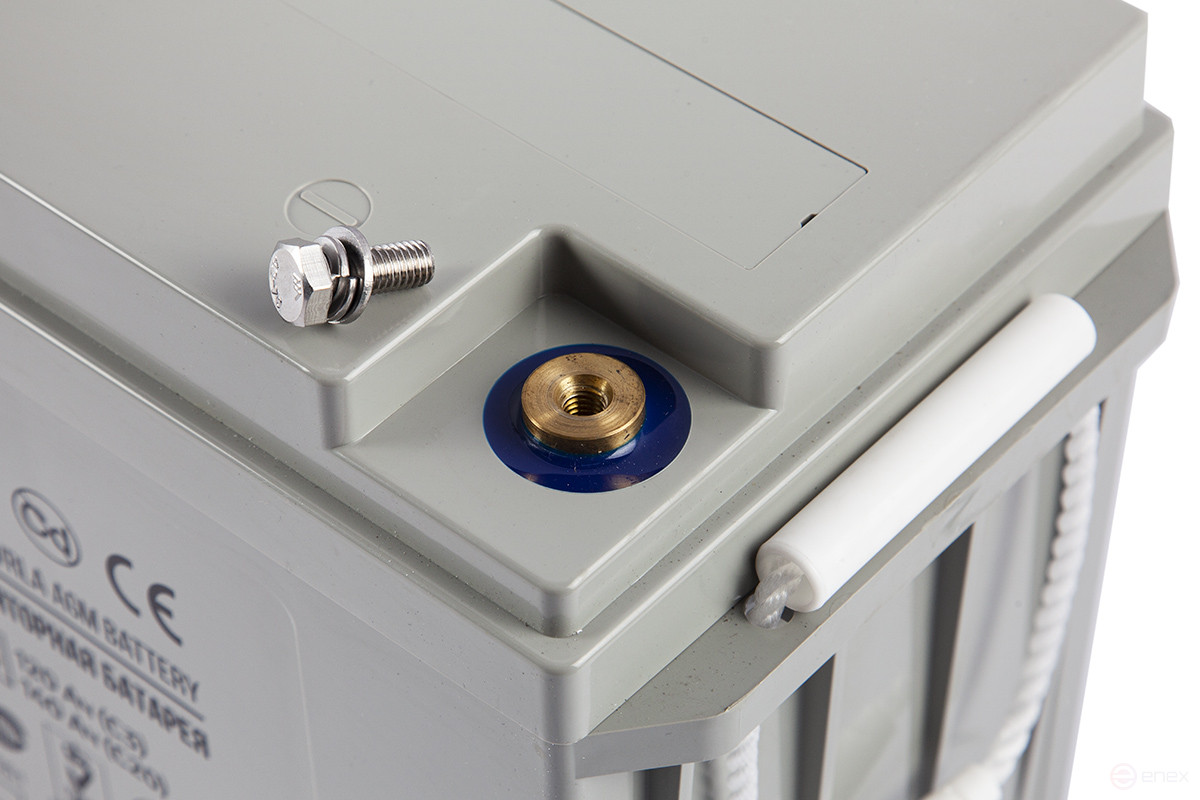 Тяговый аккумулятор RuTrike 6-EVF-120 (12V120A/H C3)