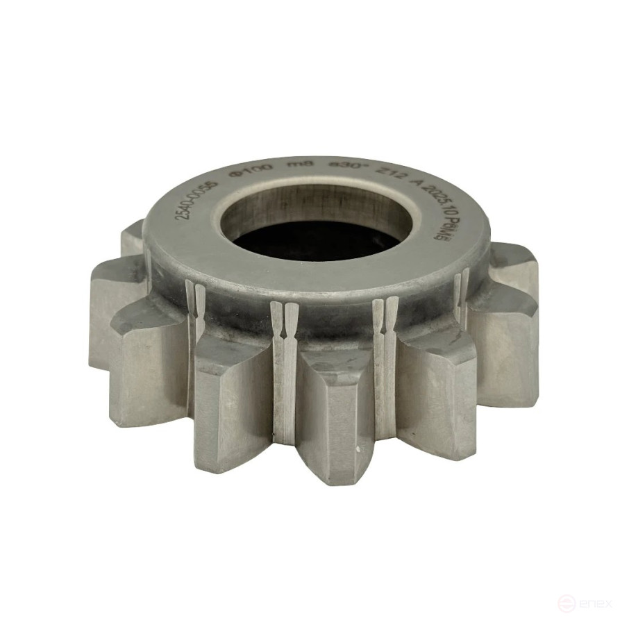 Долбяк чашечный M 8.0, z=12, 30°, D=96 мм, d=44.45 мм (2540-0055) TORNERI Т028214