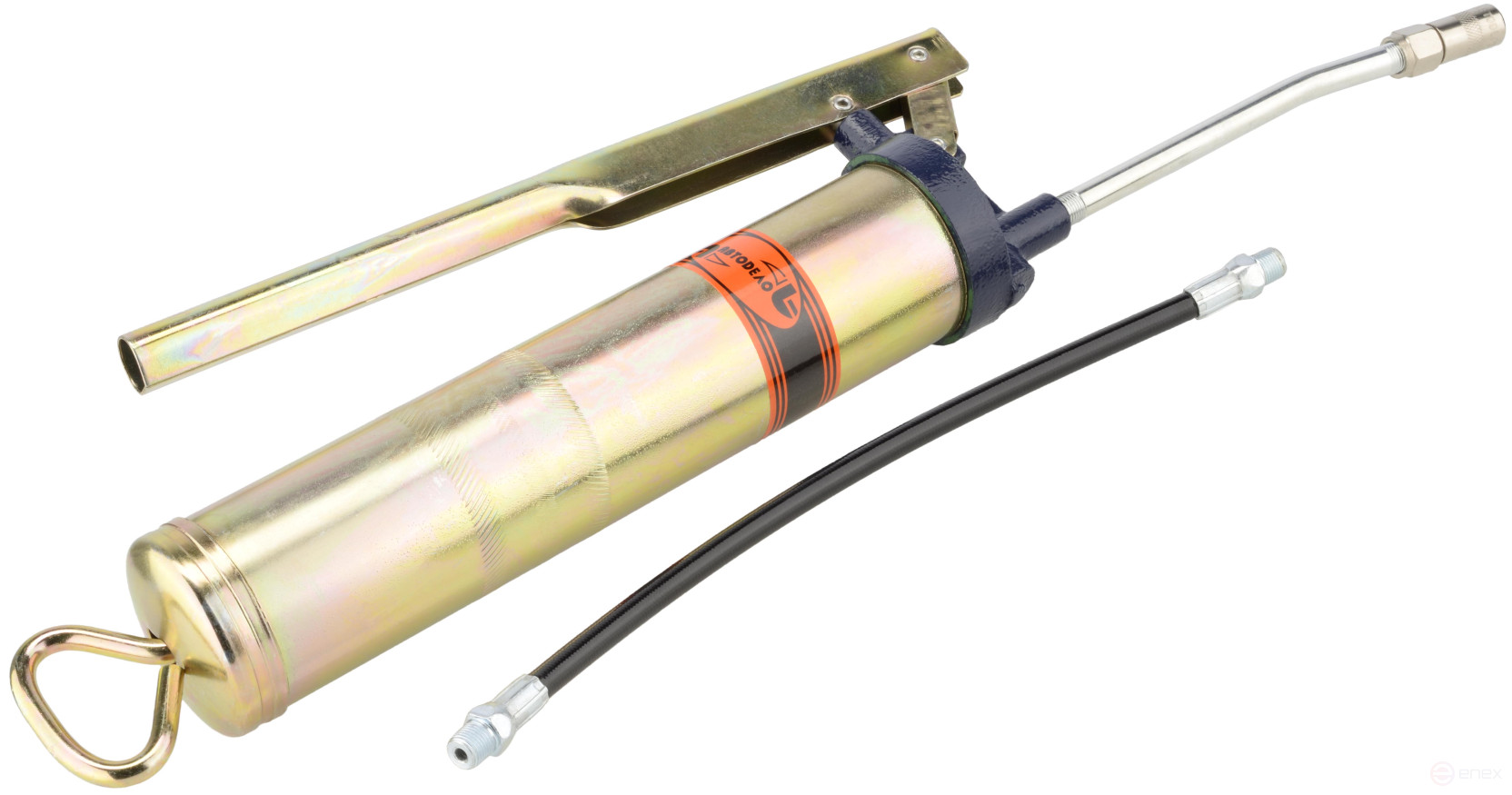 Шприц рычажно-плунжерный 300мл (гибкий шланг/трубка) (АвтоDело) 42024