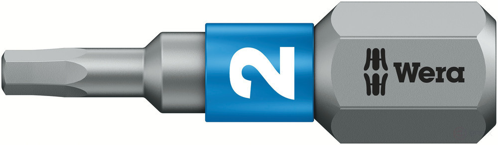 840/1 BTZ Hex-Plus бита биторсионная под внутренний шестигранник, вязкая твёрдость, хвостовик 1/4" C 6.3, 2 x 25 мм