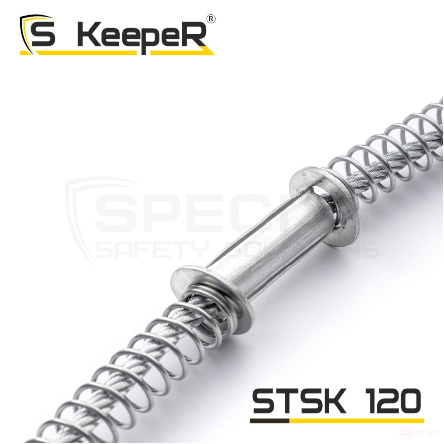 Тросик страховочный для РВД, размер 6х1200 мм