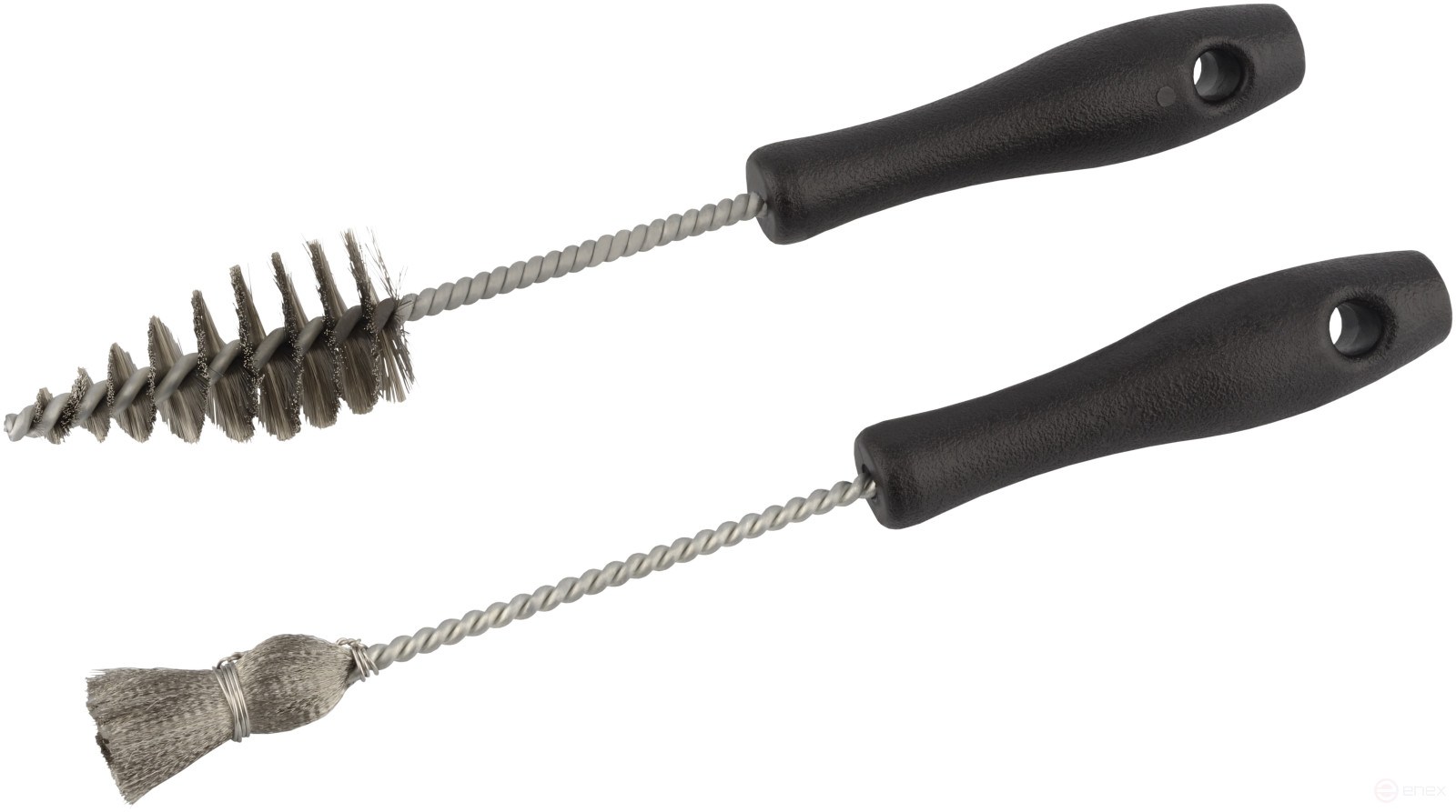 A set of brushes for cleaning the holes and seats of fuel injectors 2pr (Avtodor) 41046