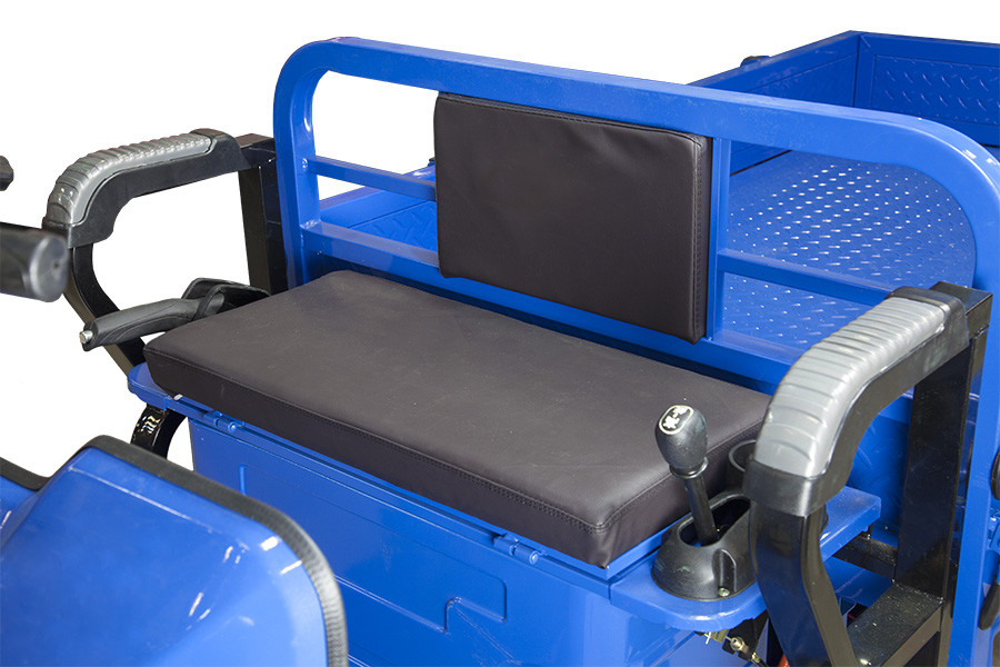 Cargo electric tricycle Rutrike Size 1700 60V1200W, matte blue