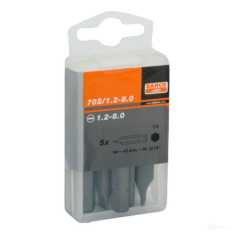 Биты под винты с шестигранным гнездом, 41 мм 70S/2.5-14.0