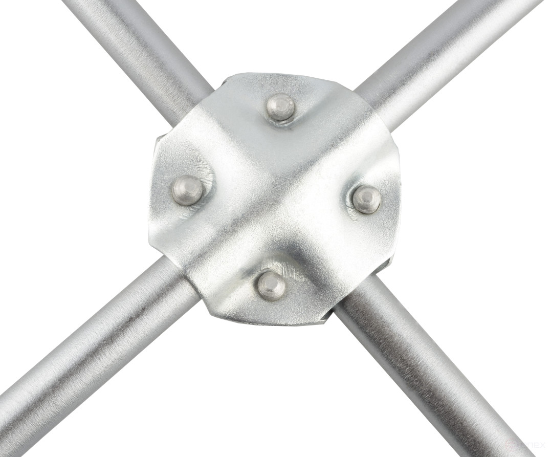 Ключ баллонный-крест (14*17*19*22)(усиленный) 380мм (АвтоDело) 34414