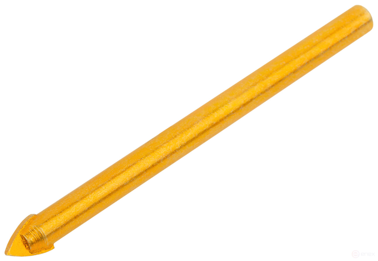 Universal drill bit for tiles, glass, granite, concrete, brick, cylindrical shank, 5x65 mm
