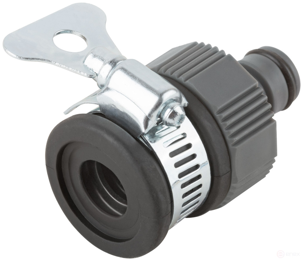 External adapter with 3/4" clamp