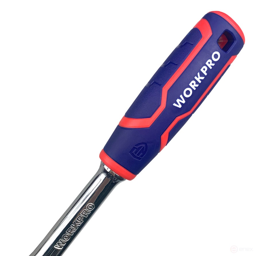 Heads with accessories 1/2" 12pcs WP202558 WORKPRO