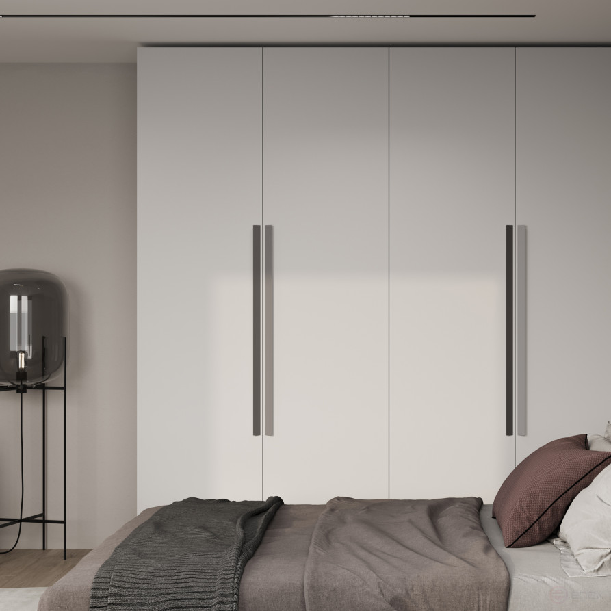 Handle meb. bracket alum. ELBRUS 128/138 aluminum, AKS