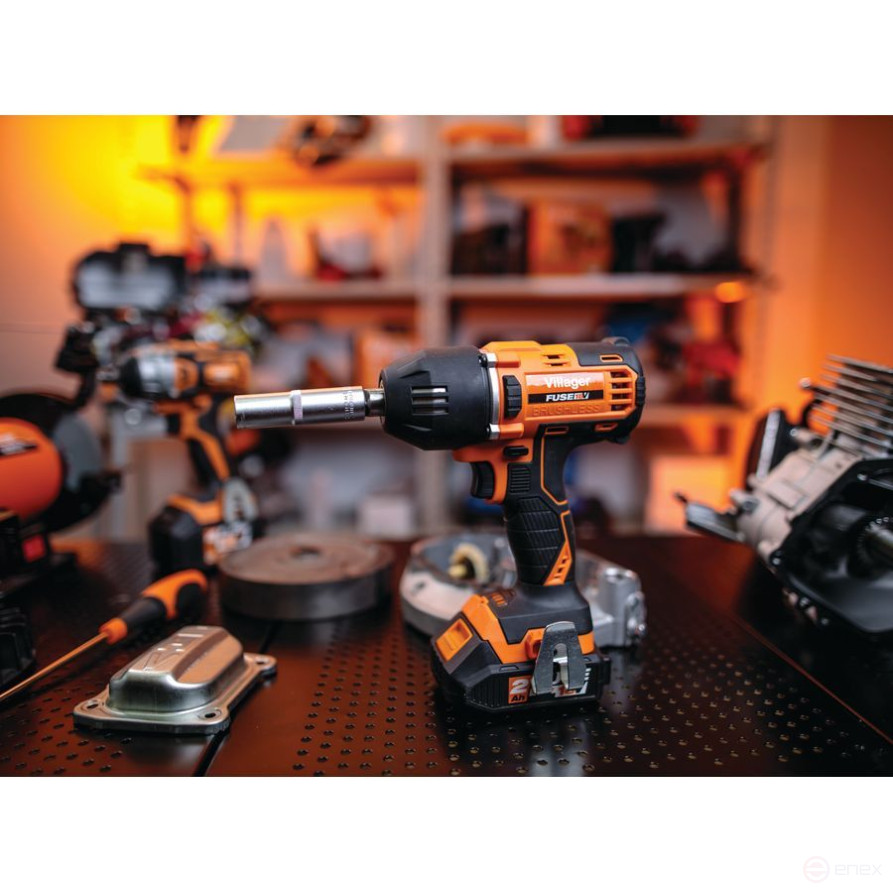 Villager VLP 5720 cordless impact wrench without battery and storage