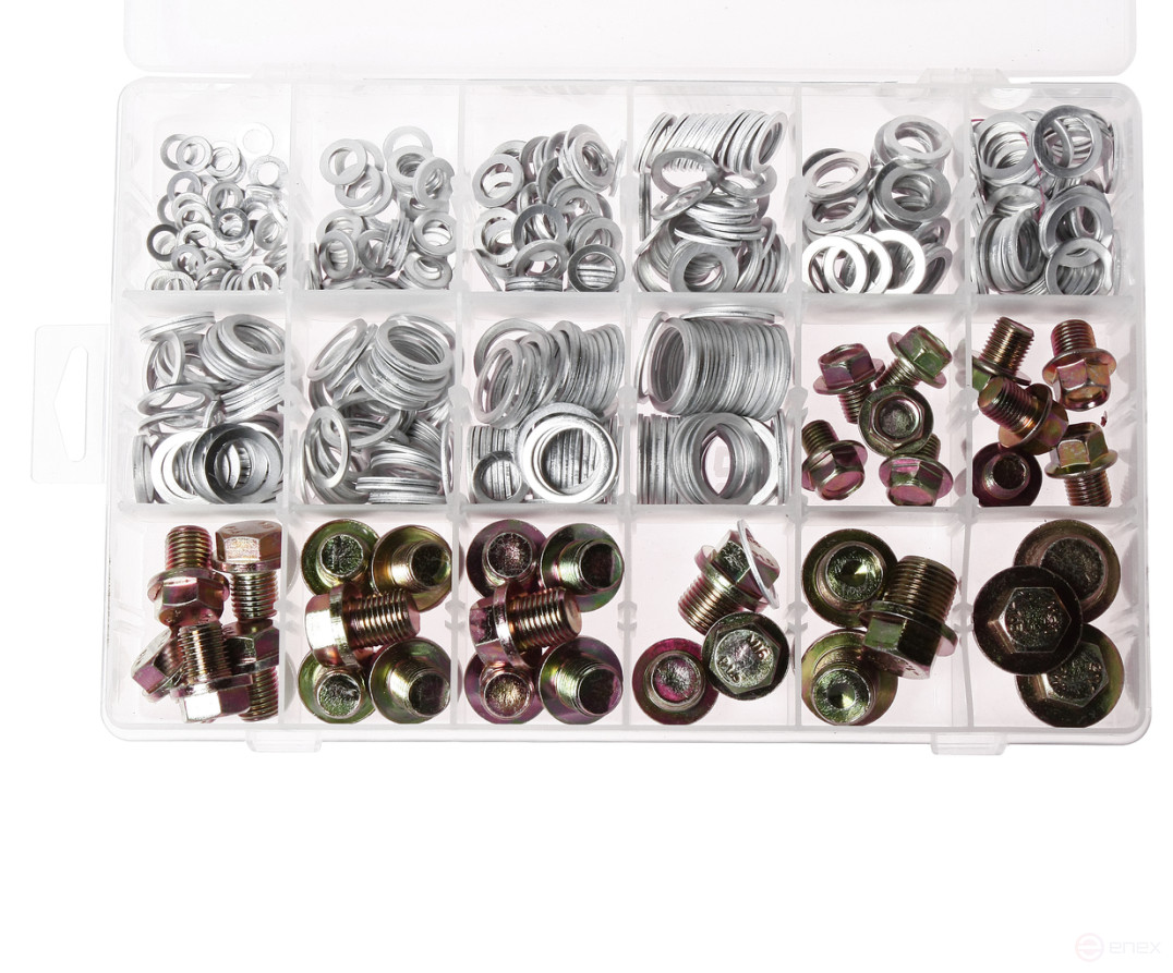 Aluminum washer and crankcase pan stopper (in the box) 534pcs. JTC