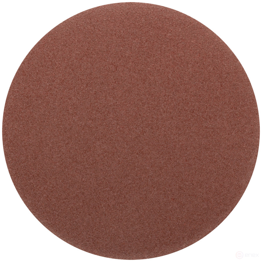 Круги абразивные шлифовальные на ворсовой основе под "липучку" (Р80, 125 мм, 5шт.), Cutop Profi