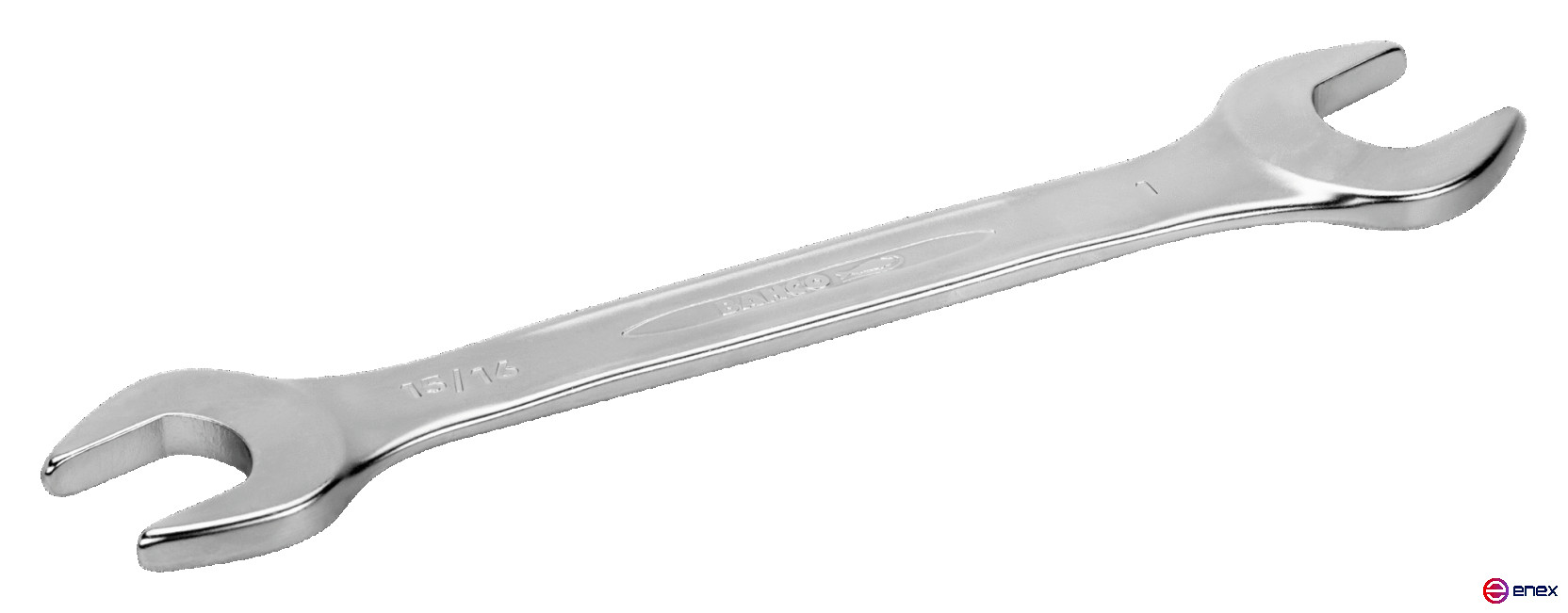 Двусторонний рожковый ключ, 1/2-9/16