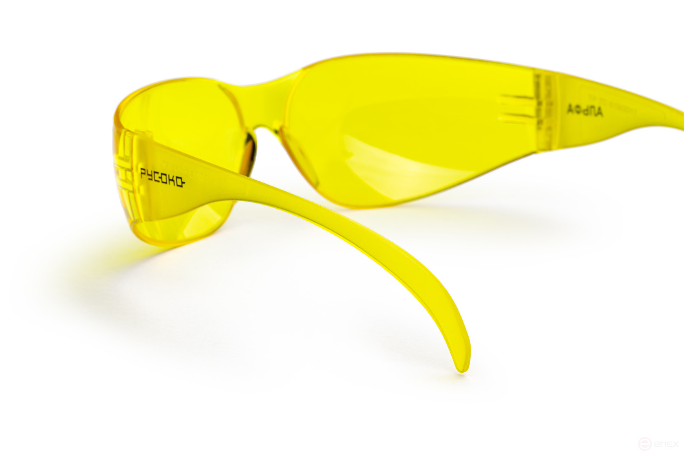 Очки защитные Альфа контраст торговой марки РУСОКО