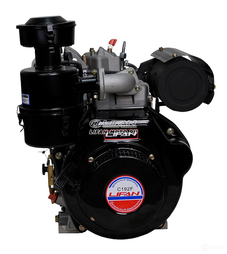 Lifan Diesel 192F engine, shaft 25mm