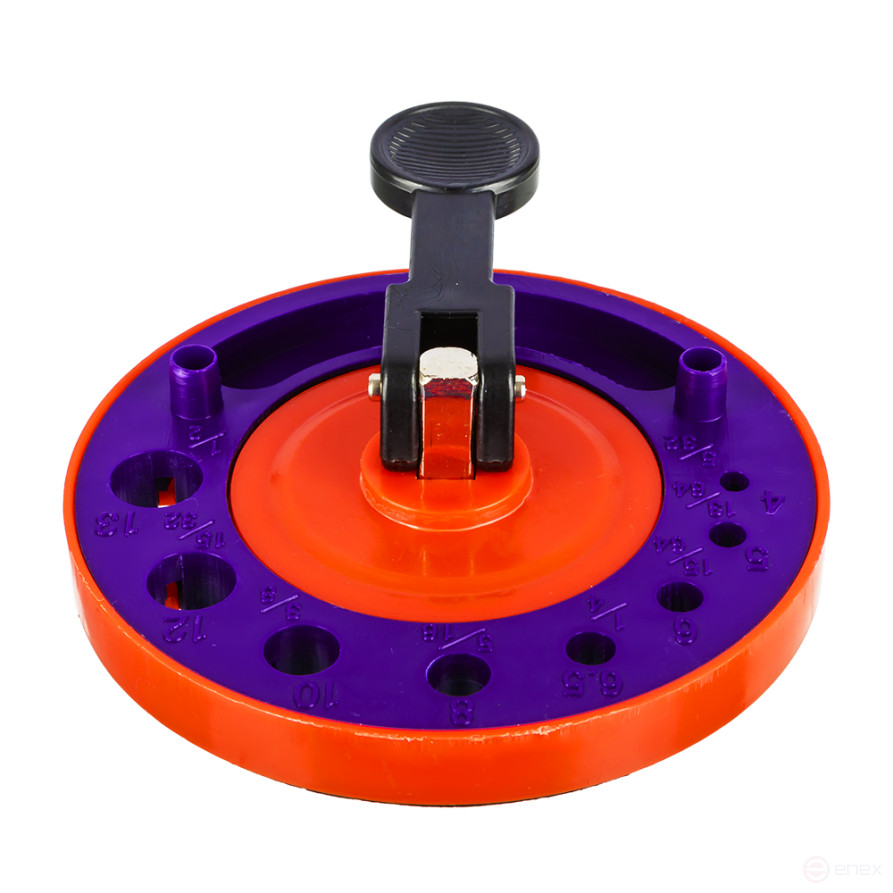 Drill guide PRACTICE from 4 to 13 mm for diamond crowns, plastic (771-404)