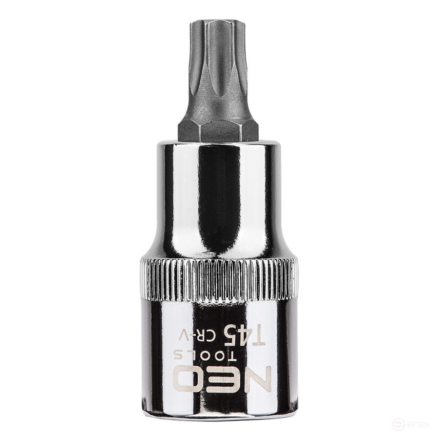 Головка торцевая с битой-вставкой Torx 1/2", T45 x 55 мм