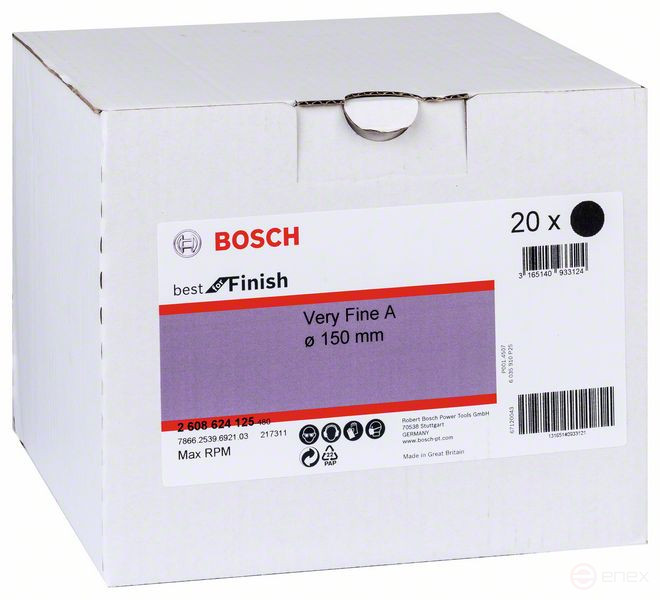 Fleece Grinding Wheel Very Fine A 150 mm