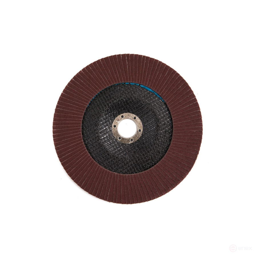 Круг шлифовальный лепестковый ROSSVIK 180*22мм 120 Grit. Тип29, Zr, 80м/с, 8500об/мин