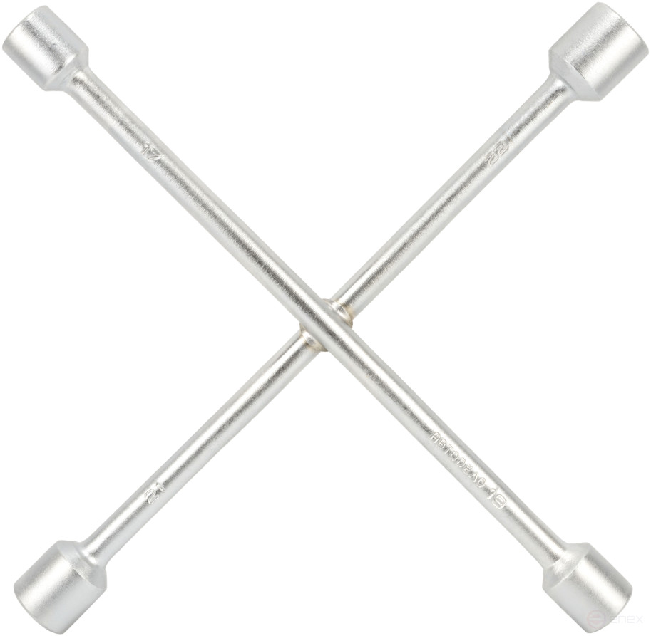 Ключ баллонный-крест (17*19*21*22)ф14мм L360мм (АвтоDело) 30717