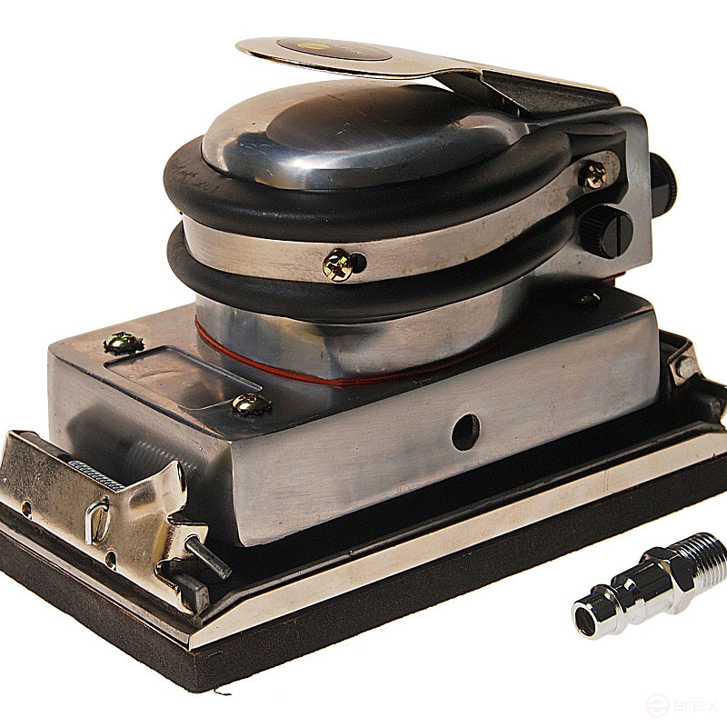 Пневмошлифмашинка ER-82160 с зажимной платформой 175х95мм 8000 об/мин ЭВРИКА 1/10