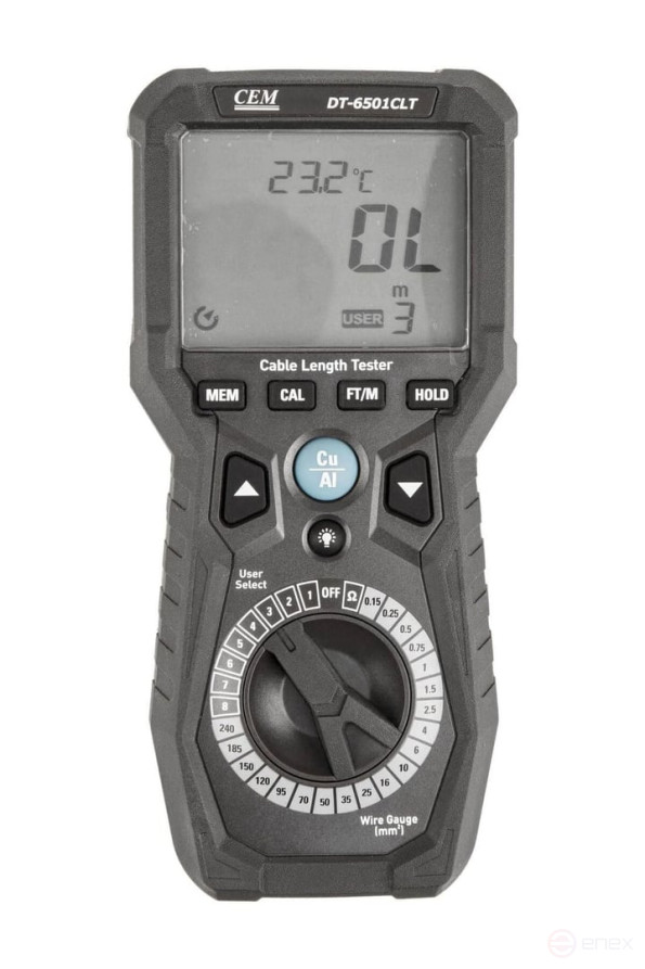 DT-6501CLT Измеритель длины кабеля