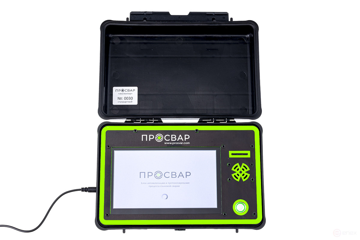 Welding process automation and logging unit PROSVAR Inspector