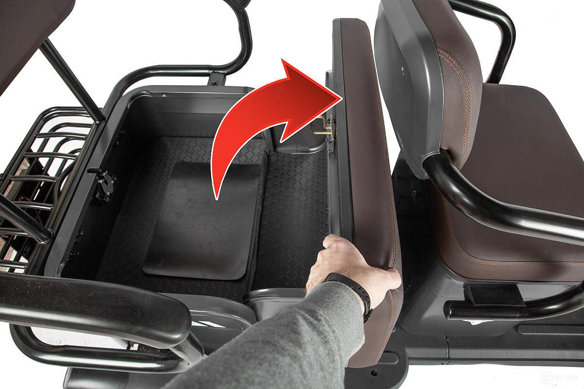 Electric tricycle Rutrike Gelbert Bos 48V/60V 800W, blue