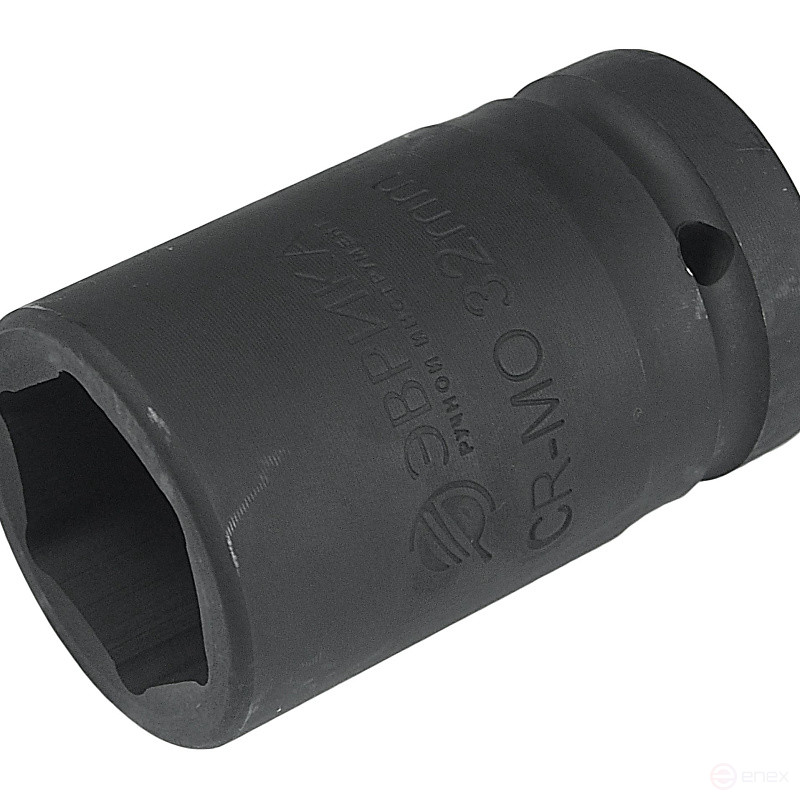 Головка торцевая 32мм 1" 6-гранная ударная L=78мм ЭВРИКА ER-95321 1/4/40