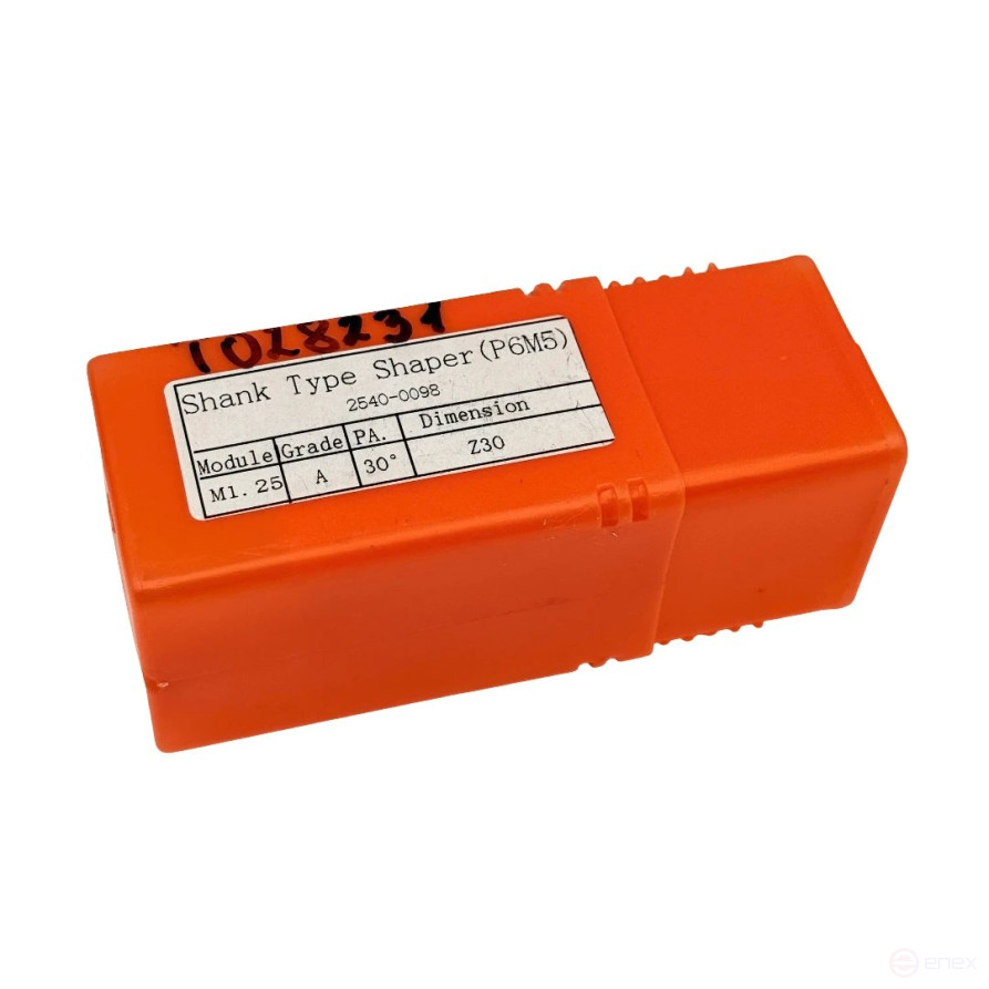 Долбяк хвостовой М 1.25, z=30, 30°, D= 37.5 мм (2540-0098) TORNERI Т028231