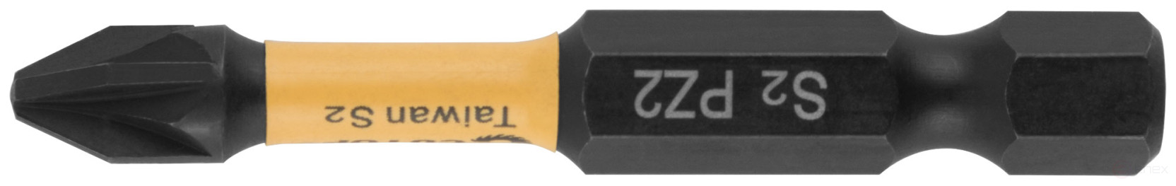 Set of torsion bits, 2 pcs., CUTOP Profi Plus, PZ2, 50 mm