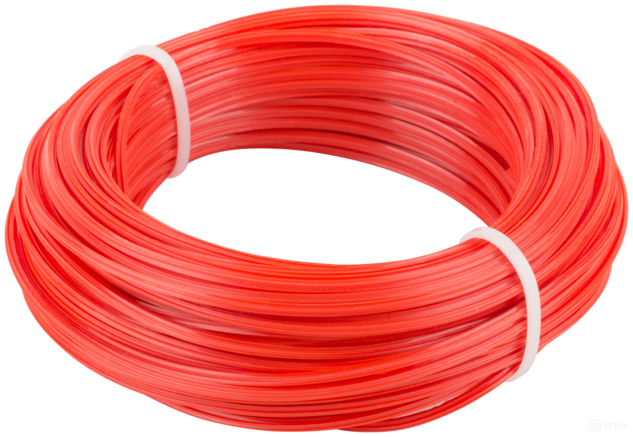 Fishing line for garden trimmers "Zvezdochka" 2,4 mm x 25 m