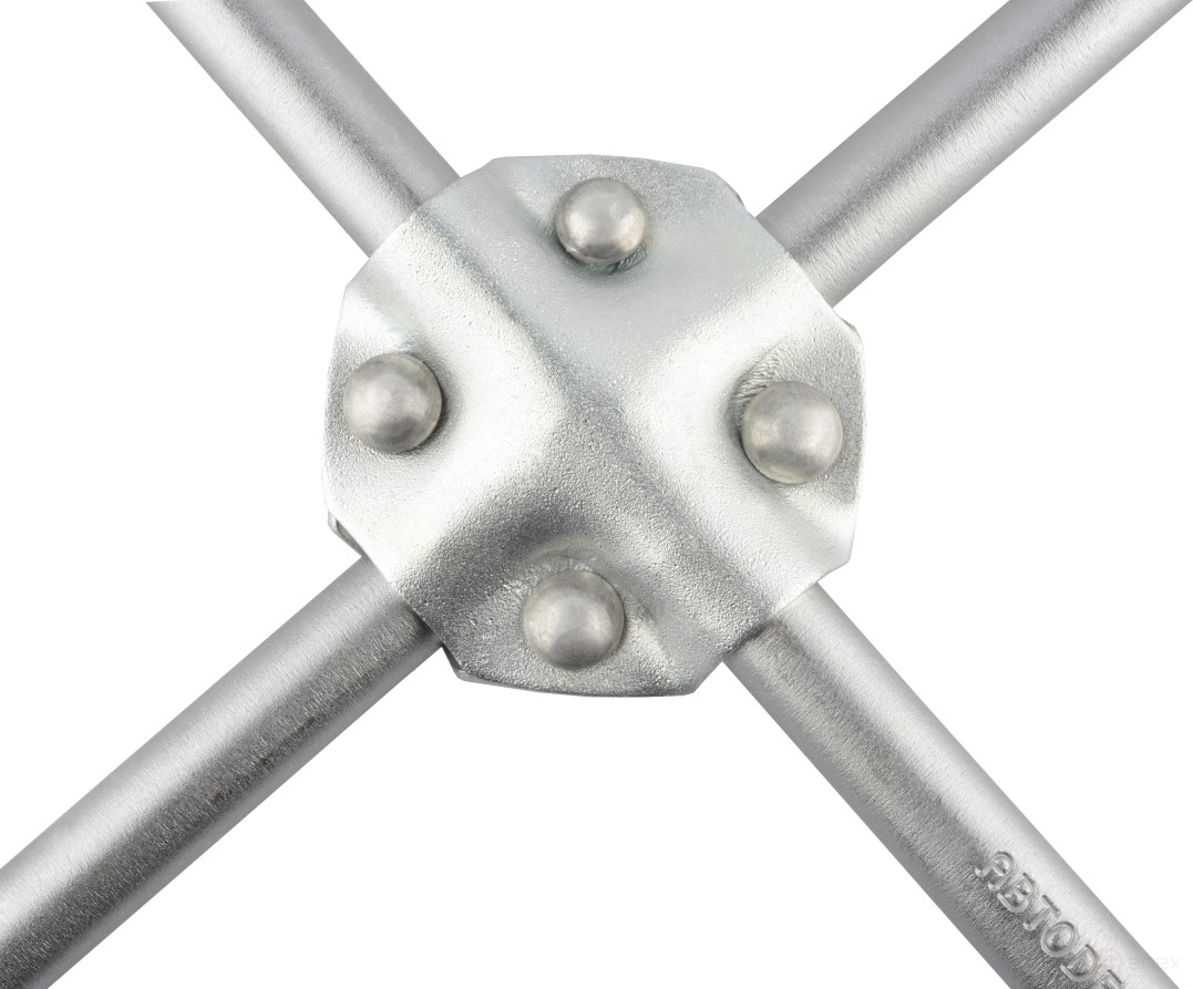 Ключ баллонный-крест (14*17*19*22)(усиленный) 380мм (АвтоDело) 34414