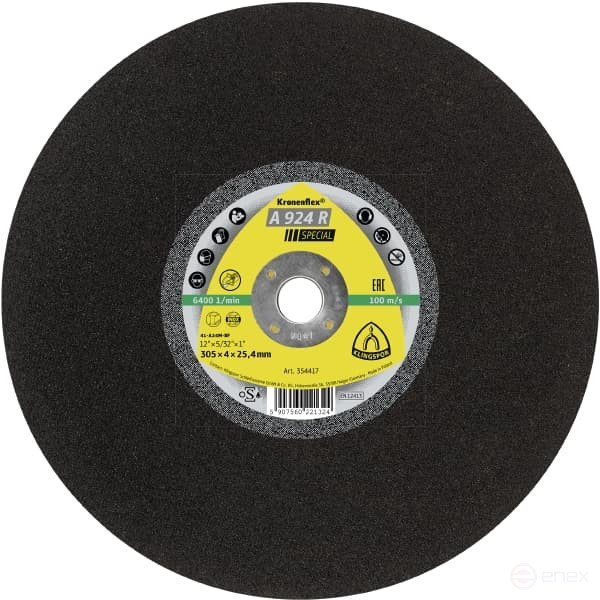 Отрезной круг A 924 R SPECIAL, 305 x 4 x 25,4