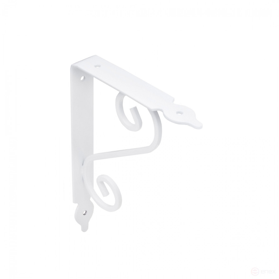 Shelf holder metal. MELODY 145*110, white AKS